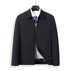 중년남 패딩탈부착 구스다운 가을겨울 비즈니스 아빠자켓 하프코트 23198P160