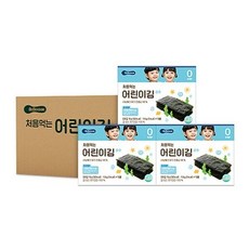 베베쿡 처음 먹는 어린이 김 순수 김맛 15g 3개