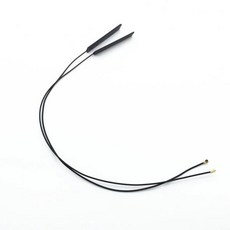 인텔 7260 AC N5321 EM7345 GOBI5000 NGFF 카드용 와이파이 안테나 한 쌍 IPEX MHF4 2.4 5G 18.5cm 7.2 인, 한개옵션0