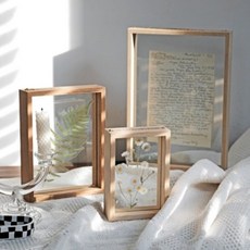 원목투명액자