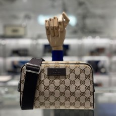 구찌캔버스힙색