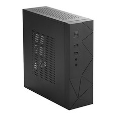 JX01 SECC MINI ITX HTPC 섀시 게임 컴퓨터 케이스 박스 데스크탑 PC 인클로저, 한개옵션1, 한개옵션0