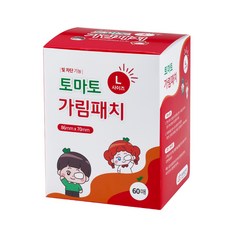 토마토 가림패치, 1개, L사이즈, 60매