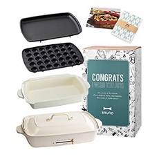  BRUNO 브루노 핫플레이트 그란데 사이즈 본체 플레이트 3종 BOE026-BGY 