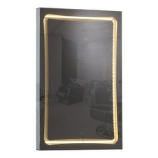 홈인테리어 led 거울화장대 액자타입 500x1800 전신, 쿠팡 화이트_물결