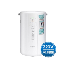 조지루시 가열식 가습기 국내정품 대용량 220V EE-DVH35K-WA 화이트 4L