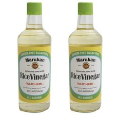 마루칸 라이스 비니거 무설탕 무지방, 2개, 710ml