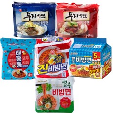 비빔면 냉면 멀티팩 골라담기 6종 진비빔면 열무 배홍동 둥지냉면 농심 삼양 오뚜기 팔도, 04_DKM_비빔면130g5입