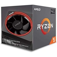 AMD Ryzen 5 2600X Pinnacle Ridge 3.6GHz 16MB 캐시 AM4 CPU 데스크탑 프로세서 박스형, 기본 - amd라이젠5-4세대5600