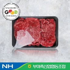 부여축협 굿뜨래 한우 불고기 600g / 산지직송 월~목 출고, 1개