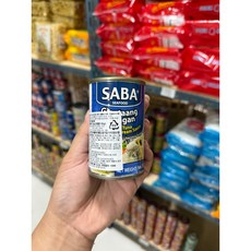 SABA Ginataang Tulingan 155g 필리핀 투링안 생선 통조림, 1개