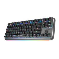  마이크로닉스 워프 WK3 마닉축 블루투스 RGB 텐키리스 게이밍 기계식 키보드, 일반형, METAL GRAY, WK3 갈축 