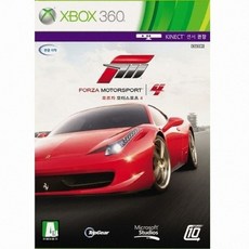 XBOX360 포르자 모터스포츠4 한국 정발 중고품