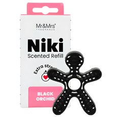 Mr&Mrs 車用香氛午夜蘭花補充包, Black Orchid, 1組