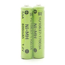 600mah1.2v충전지