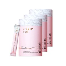 유라인코스메틱 다이어트 보조제 유슬림 가르시니아 차전자피 45일분, 3box, 5g