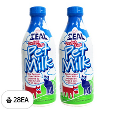 질 뉴질랜드 프리미엄 펫밀크, 우유맛, 1L, 28개