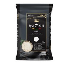 더담은 2024년산 햅쌀 황금빛식탁 백미, 상등급, 5kg, 1개