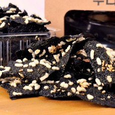 수제 찹쌀 김부각 110g 맥주안주 영양간식 주전부리, 1개