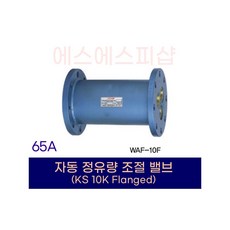 자동정유량 조절밸브 (후렌지식) 65A, STS304  SS400, KS 10K Flanged