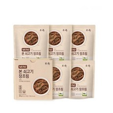 본죽 본 쇠고기 미니 장조림, 350g, 5개
