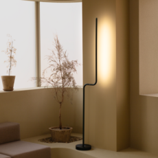 탱그램라이팅 이더 플로어 장스탠드 조명 데스크램프 제스처 모션인식 플리커프리 색온도조절