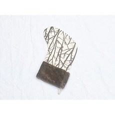 HIG 2 Piece Pack Christmas Stocking in Tree Branch Pattern -Tan with Light Brown B (13"x19" Brown), 13"x19", Brown