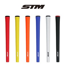 STM M2 이중패턴 골프 그립 남성용 라운드 50g, 블랙