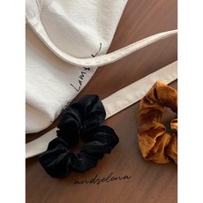 [Hair Ties] 윈터 헤어 스크런치 벨벳 헤어슈슈 곱창끈 머리끈