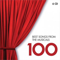 (수입6CD) V.A - 100 Best Songs From Musicals 100 (뮤지컬 음악 베스트 100), 단품