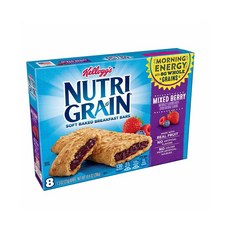 켈로그 뉴트리그레인 믹스드베리 영양바 8개입 Kellogg's Nutri-Grain Soft Baked Breakfast Bars