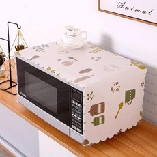 방수 내유성 전자 레인지 방진 커버 주방 북유럽 PVC 냉장고 세탁기 휴대용 오염 방지 매트, 12 17_01 35x98cm