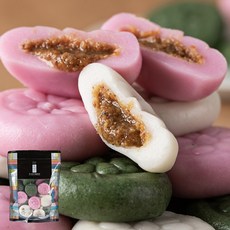 특허 기술로 굳지않는 꿀떡 꽃송편 미니 송편 800g 중 택, 1개