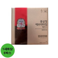 정관장 홍삼정 에브리타임 밸런스 10ml 정품쇼핑백 + 추가 쇼핑백 홍삼 선물세트 1세트 1800ml 상품 이미지