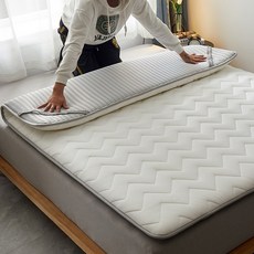 라텍스 다다미 침대 매트리스 이불 토퍼 기숙사 바닥