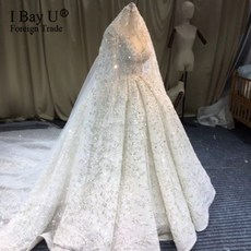 [해외] VOILE DE MARIAGE DE LUXE 진주 페르시 베일 웨딩 베일 스파클 롱 브라 베일 웨딩 액세서리 VELO DE NOVIA