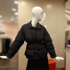 지컷 Foam 트위드 배색 구스다운 점퍼 7250417009 뉴코아일산