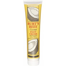 Burts Bees 버츠비 코코넛 풋 크림 풋크림, 1개, 4.34oz