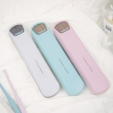 네오코 휴대용 칫솔 소독 살균기 NEO-010T UVC LED 듀얼 여행용, 화이트
