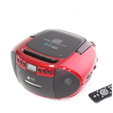 (롯데)포터블 CD카세트 핑키770 AM/FM 라디오 USB CD플레이어 블루투스 스피커