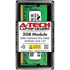 Dell Latitude E7440 E7240 E6540 E6440 E5540 E5440 노트북용 A-Tech 16GB 키트(2x8GB) RAM | DDR3/DDR3L 1, 2GB, 1개