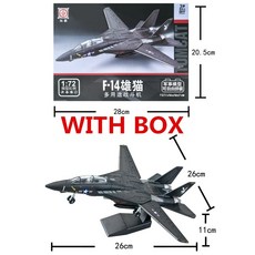 1:72 F-14 팬텀 전투기 조립키트, 25-6 박스포함