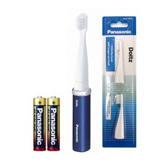 파나소닉 휴대용 음파 전동 칫솔 EW-DS1C+배터리+초미세모 WEW0968