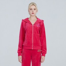 JUICYCOUTURE 귤나무의 열매 봄계절 신품 백조 융털 캐쥬얼 집업 상의 여성 운동복