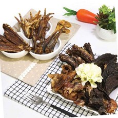 국내산 nC312C8F8E5 대용량 강아지 건조 수제 영양 간식 1kg, 닭발, 상세 설명 참조