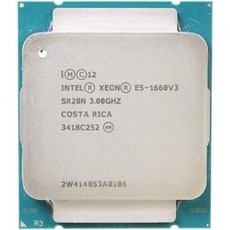 인텔 제온 E5 1660 V3 1660V3 3.0GHz 20MB 8코어 140W LGA 2011 3 SR20N 프로세서 CPU