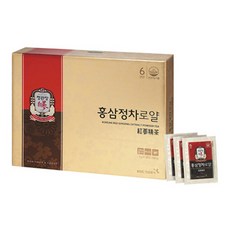 정관장 홍삼정차 로얄 100포(홍삼근 100%) +쇼핑백 건강 효도 명절 선물, 1개