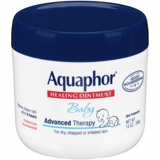 아쿠아퍼 Aquaphor Healing Ointment Baby Advanced Therapy 14oz 베이비 힐링 오인트먼트 테라피 396g 1팩, 1개