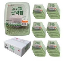 대신곤약 저항전분 도담쌀 곤약밥, 150g, 15개
