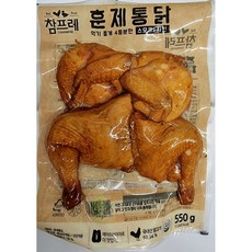 참프레 옛날 훈제통닭 550g, 1개